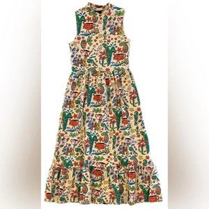 Nooworks Lolita Dress in Bug Out Print - Size S / M - Like NEW!